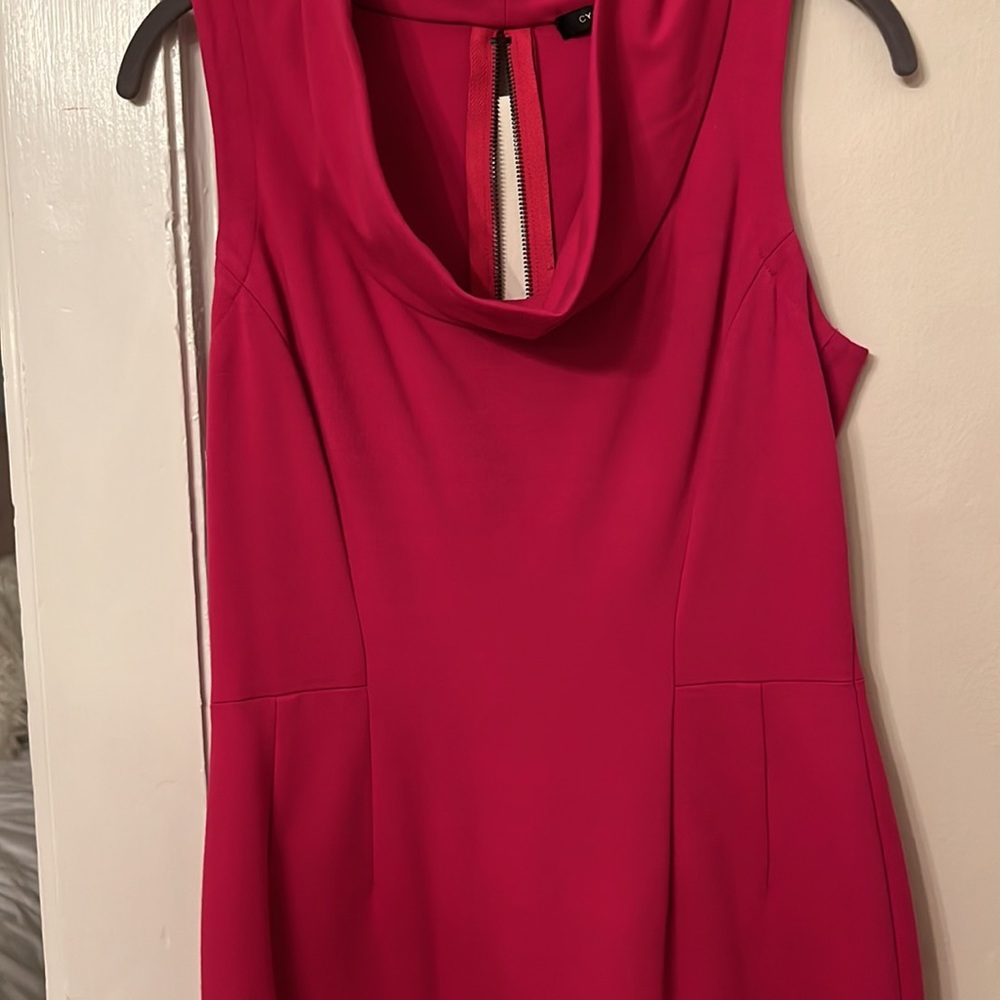 Pink Sleeveless Cowl Neckline - Picture 2 of 8